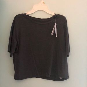 Black crop top from American Eagle